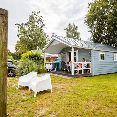 Alpesi faház Covered Terrace At Leukermeer